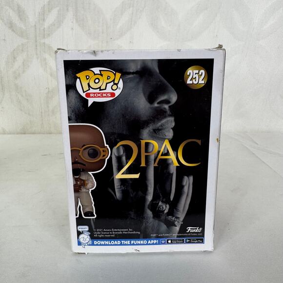 5 for $25| Funko POP Rocks Tupac Loyal to the Game 252 - Picture 6 of 8